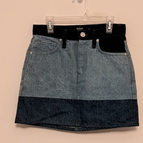 Hudson Viper Undercurrent Mini Skirt NWT Size 25 - Picture 1 of 7